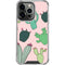Cactus Print iPhone 13 Pro Clear Case