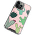 Cactus Print iPhone 13 Pro Clear Case