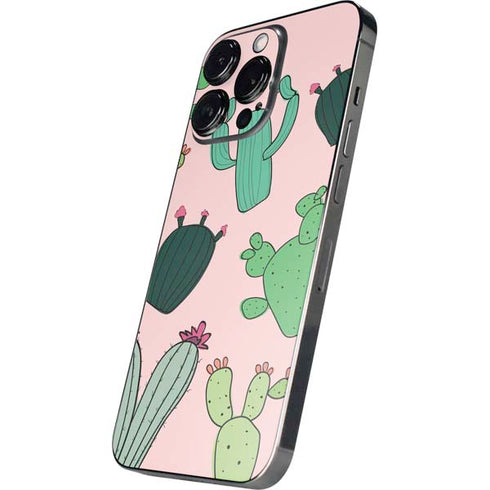 Cactus Print iPhone 13 Pro Max Skin