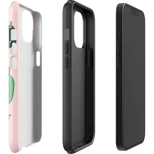 Cactus Print iPhone 15 Plus Impact Case