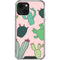 Cactus Print iPhone 14 Plus Clear Case