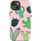 Cactus Print iPhone 14 Impact Case
