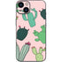 Cactus Print iPhone 15 Plus Skin