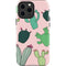 Cactus Print iPhone 14 Pro Max Impact Case