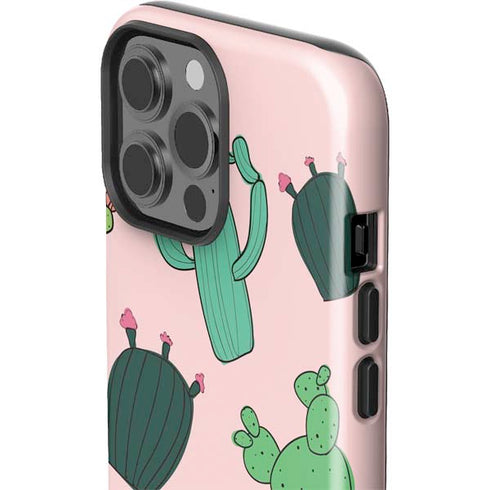 Cactus Print iPhone 15 Pro Max Impact Case