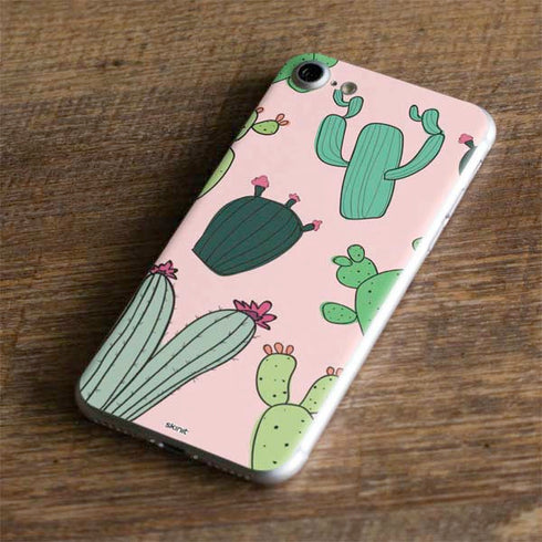 Cactus Print iPhone 7 Skin