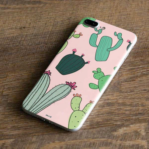 Cactus Print iPhone 8 Plus Skin