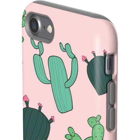 Cactus Print iPhone SE (2nd & 3rd Gen) Pro Case