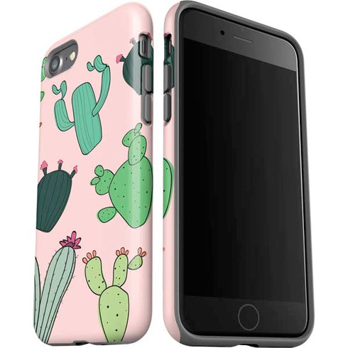Cactus Print iPhone SE (2nd & 3rd Gen) Pro Case