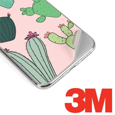 Cactus Print iPhone XR Skin