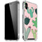 Cactus Print iPhone XS Max Clear Case