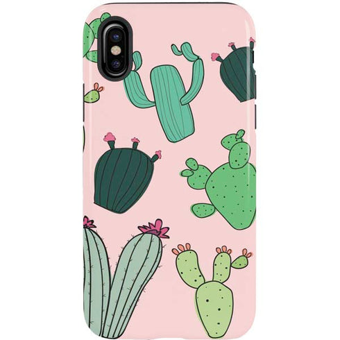 Cactus Print iPhone XS Pro Case