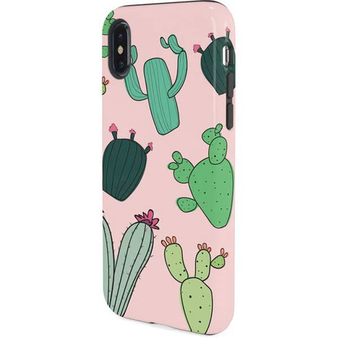 Cactus Print iPhone XS Pro Case