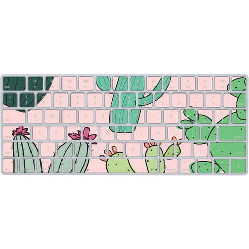 Cactus Print Magic Keyboard Skin