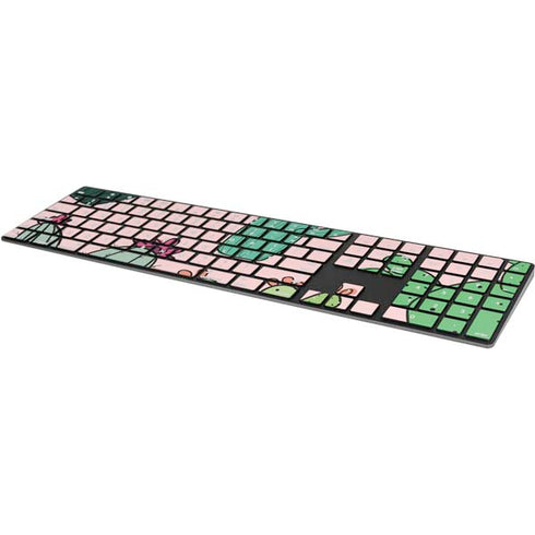 Cactus Print Magic Keyboard with Numeric Keypad Skin