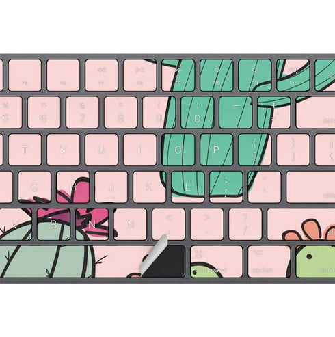 Cactus Print Magic Keyboard with Numeric Keypad Skin