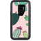 Cactus Print Otterbox Defender Galaxy Skin