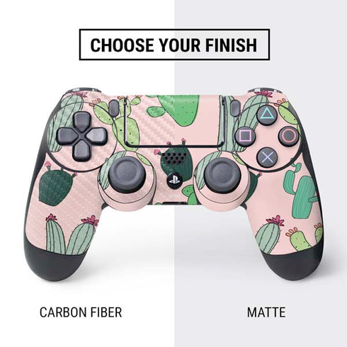 Cactus Print PS4 Controller Skin