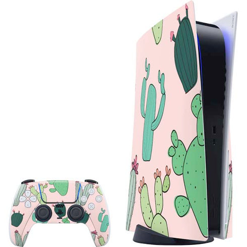 Cactus Print PS5 Bundle Skin