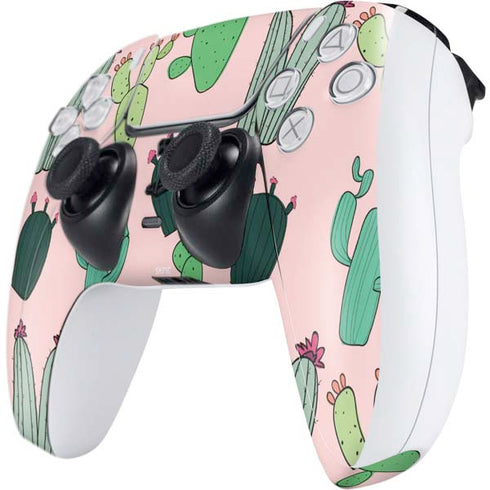 Cactus Print PS5 Controller Skin