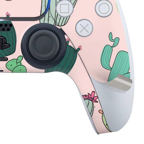 Cactus Print PS5 Controller Skin