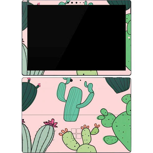 Cactus Print Surface Pro 7 Skin