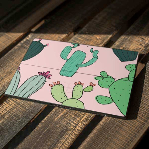 Cactus Print Surface Pro 7 Skin