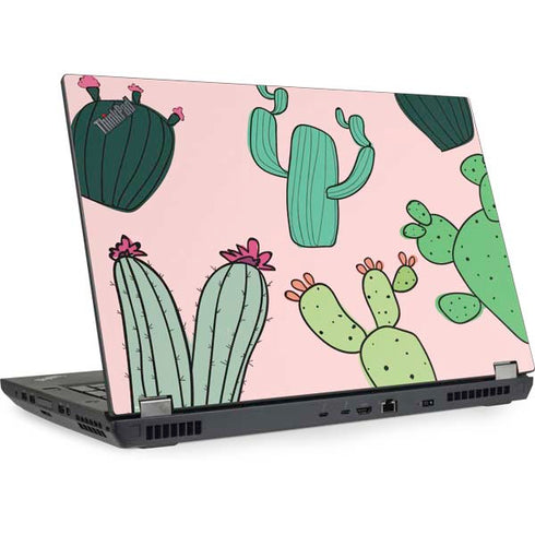 Cactus Print Lenovo ThinkPad Skin