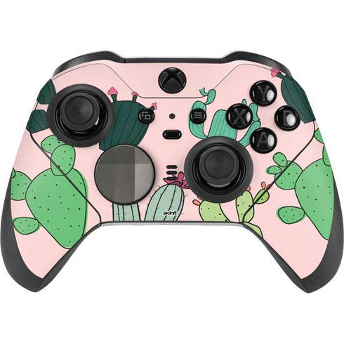 Cactus Print Xbox Elite Wireless Controller Series 2 Skin