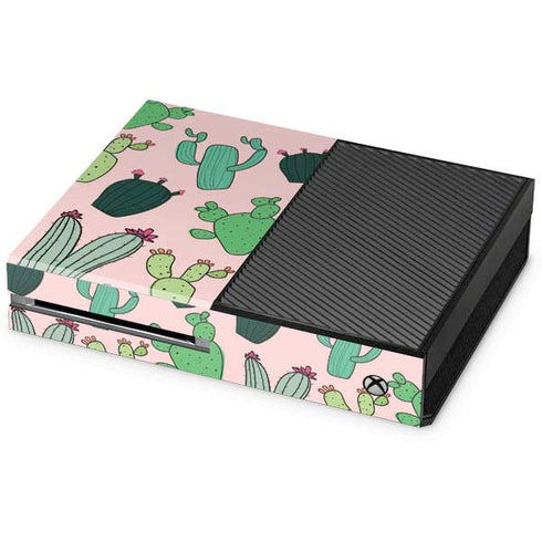 Cactus Print Xbox One Console Skin