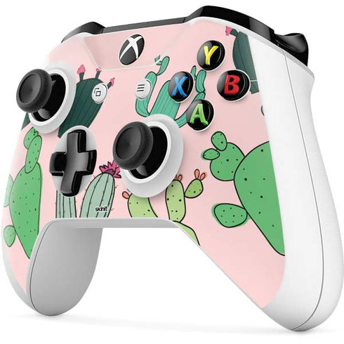 Cactus Print Xbox One S All-Digital Edition Bundle Skin