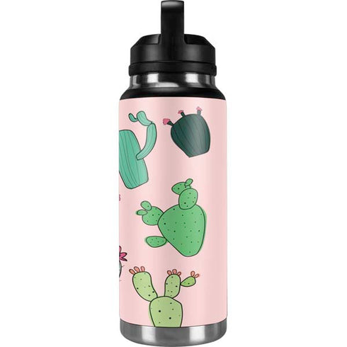 Cactus Print YETI Rambler 36oz Bottle Skin