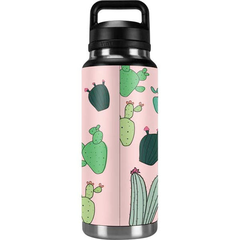 Cactus Print YETI Rambler 36oz Bottle Skin