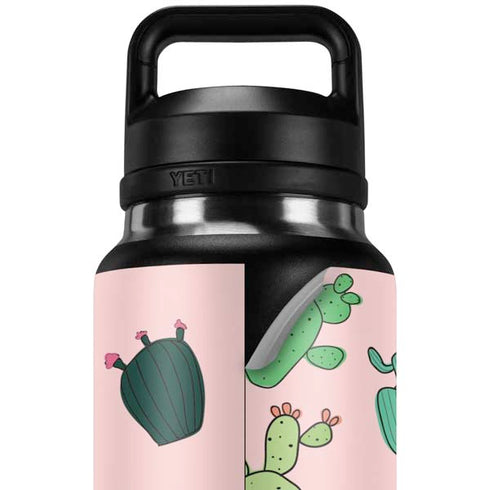 Cactus Print YETI Rambler 36oz Bottle Skin