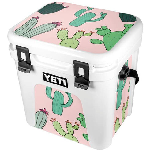 Cactus Print YETI Roadie 24 Hard Cooler Skin