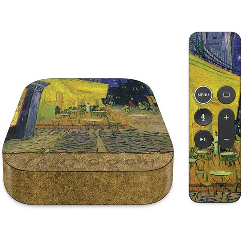 Vincent Van Gogh Cafe Terrace at Night Apple TV Skin