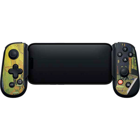 Cafe Terrace at Night by Van Gogh Backbone One for iPhone Game Controller Skin