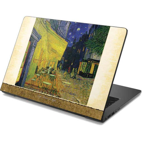 Vincent Van Gogh Cafe Terrace at Night Dell Chromebook Skin