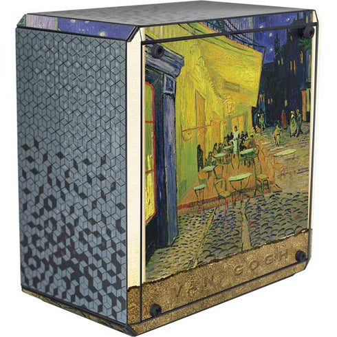 Vincent Van Gogh Cafe Terrace at Night Cooler Master MasterBox Q300L Mini Tower Skin