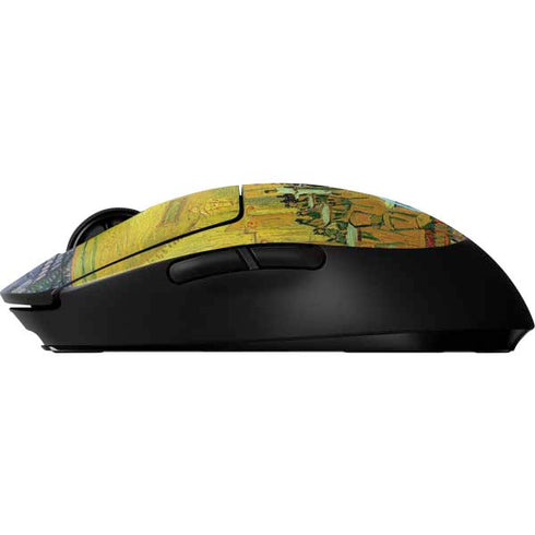 Cafe Terrace at Night by Van Gogh G Pro Wireless Gaming Mouse Skin
