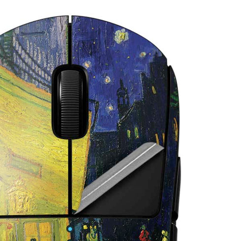 Cafe Terrace at Night by Van Gogh G Pro Wireless Gaming Mouse Skin