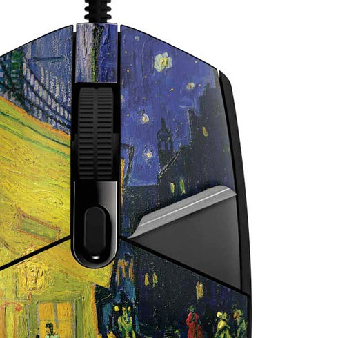 Cafe Terrace at Night by Van Gogh G203 Prodigy RGB Wired Gaming Mouse Skin