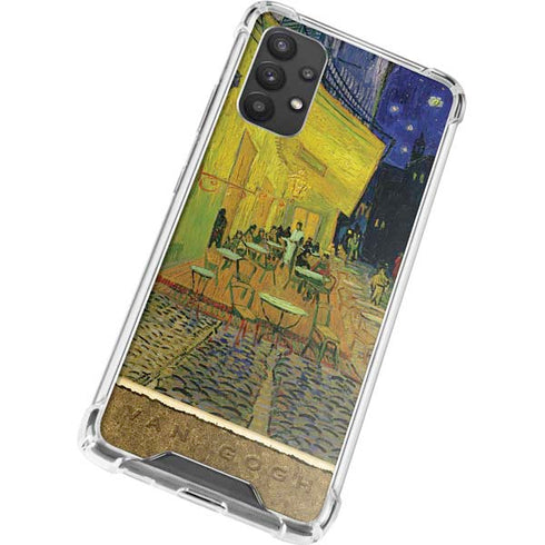 Vincent Van Gogh Cafe Terrace at Night Galaxy A32 5G Clear Case