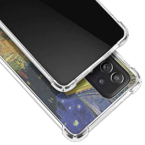 Vincent Van Gogh Cafe Terrace at Night Galaxy A52 5G Clear Case