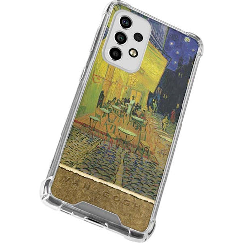 Vincent Van Gogh Cafe Terrace at Night Galaxy A53 5G Clear Case