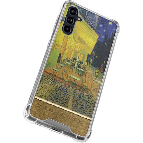 Cafe Terrace at Night by Van Gogh Galaxy A54 5G Clear Case