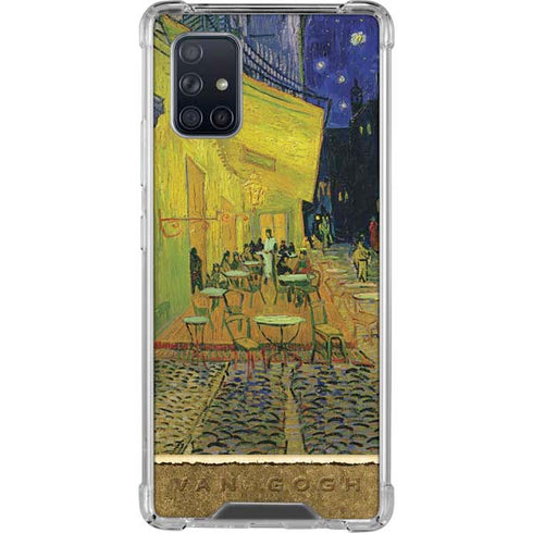 Vincent Van Gogh Cafe Terrace at Night Galaxy A71 5G Clear Case