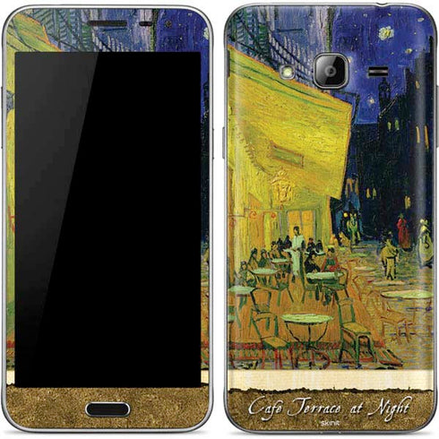 Vincent Van Gogh Cafe Terrace at Night Galaxy J3 Skin