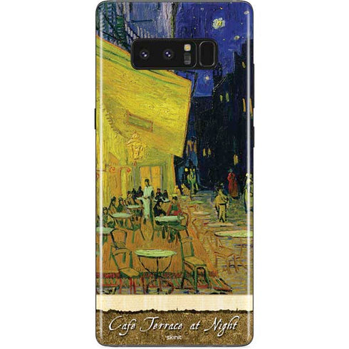 Vincent Van Gogh Cafe Terrace at Night Galaxy Note 8 Skin