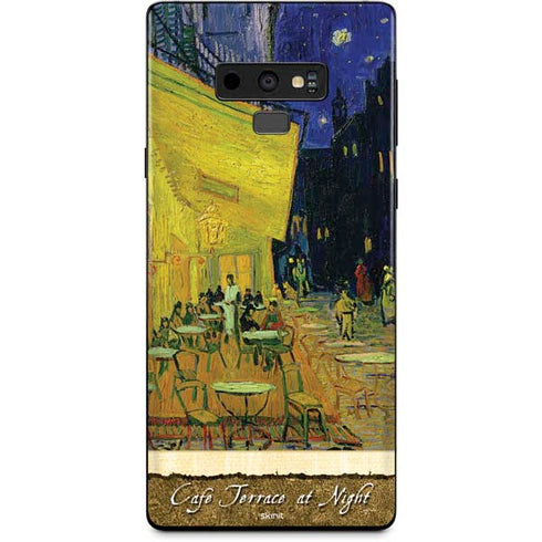 Vincent Van Gogh Cafe Terrace at Night Galaxy Note 9 Skin